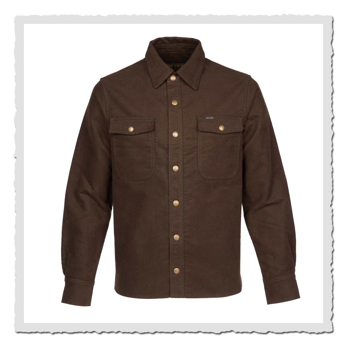 Pike Brothers 1943 CPO Shirt Moleskin brown – robustes Herrenhemd im Workwear-Stil